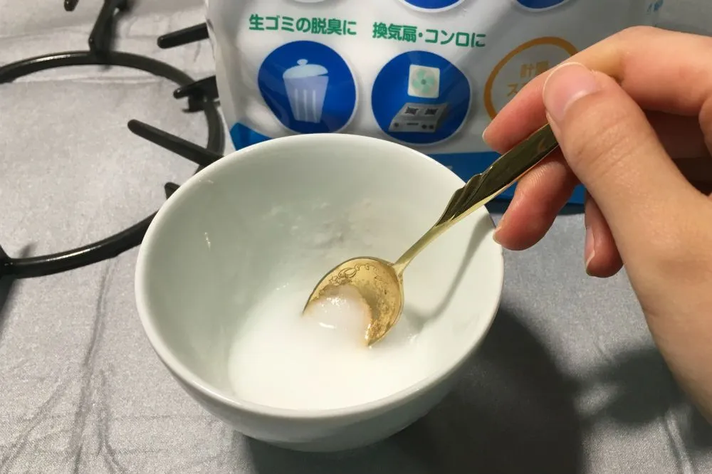 キッチン/五徳/重曹ペースト