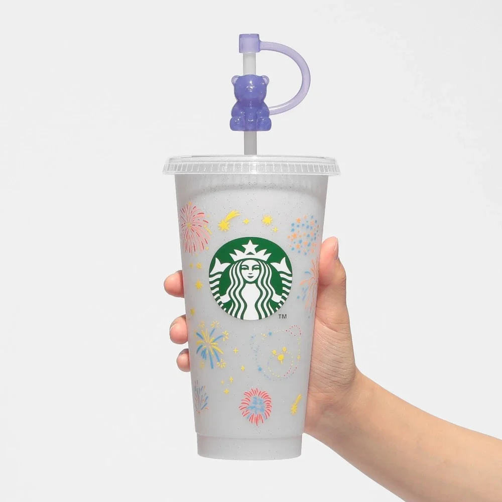 リユーザブルコールドカップ花火710ml＋ミステリーパックリユーザブルカップ専用ストローキャップ