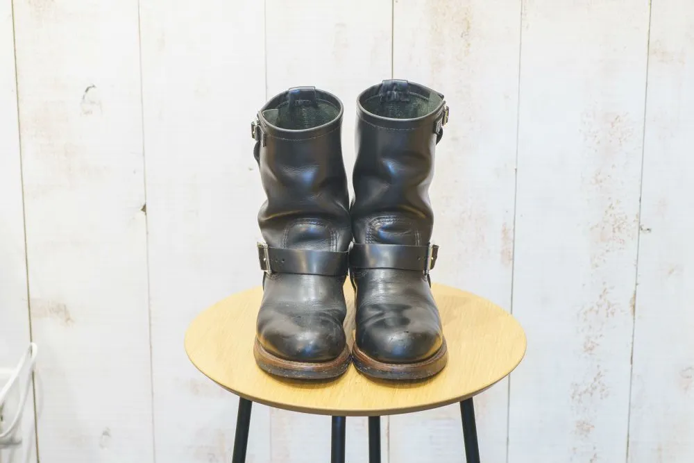 ワークブーツ洗い方/shoeshine Chum’s Bar/仕上がり