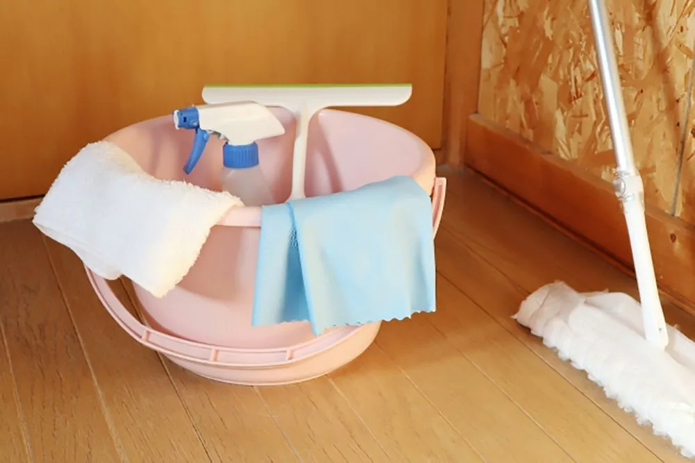 ピンク汚れの掃除