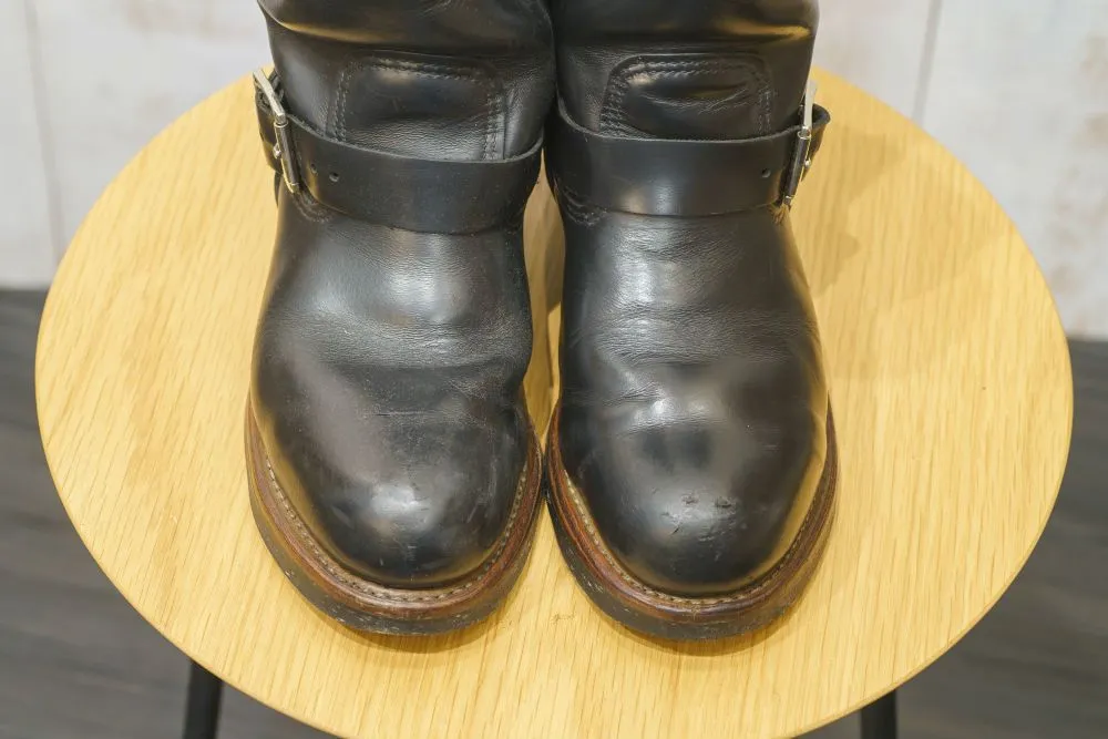 ワークブーツ洗い方/shoeshine Chum’s Bar/仕上がり