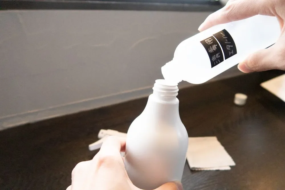 スマホ/除菌方法/消毒用エタノール