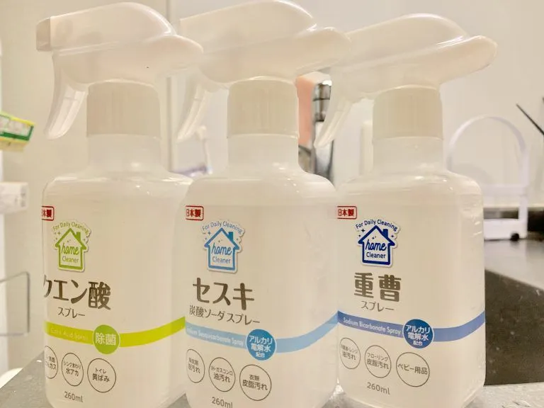 セリアの掃除グッズ/セスキ/重曹/クエン酸