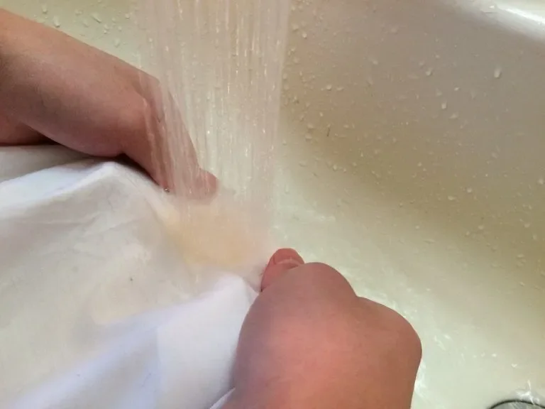 ワイシャツ染み抜き