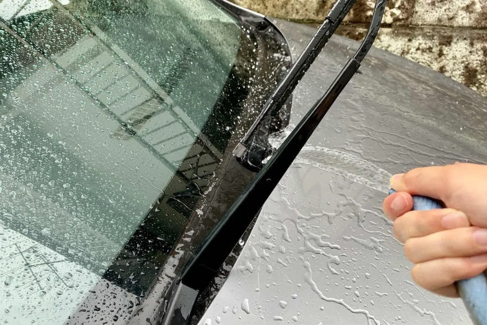 洗車水洗い