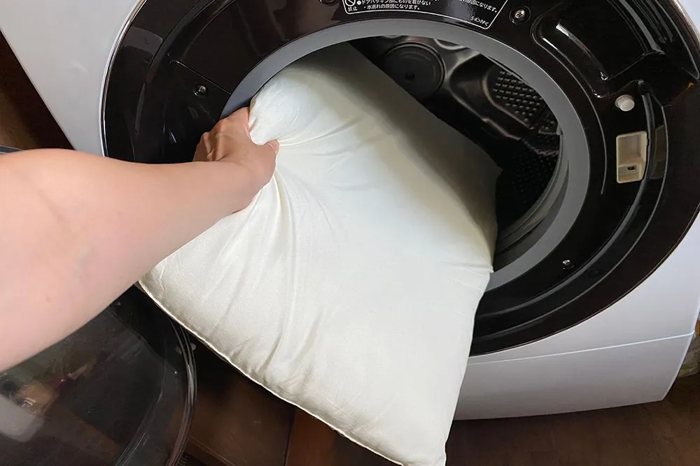 枕の洗濯