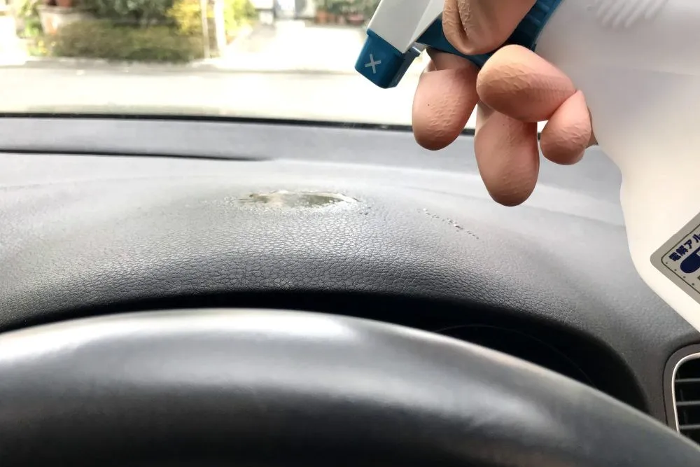 アクアクリーン/車内掃除/ダッシュボード