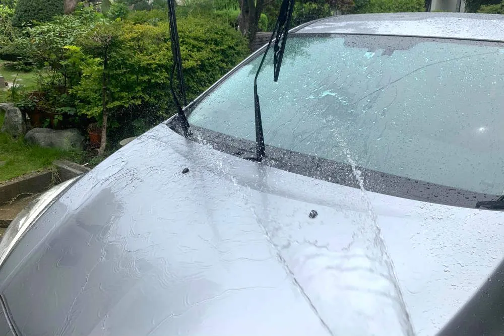 洗車水洗い