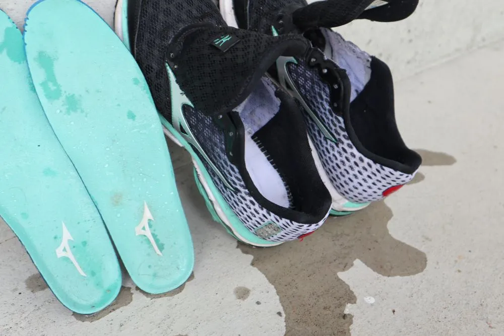 ランニングシューズのお手入れ