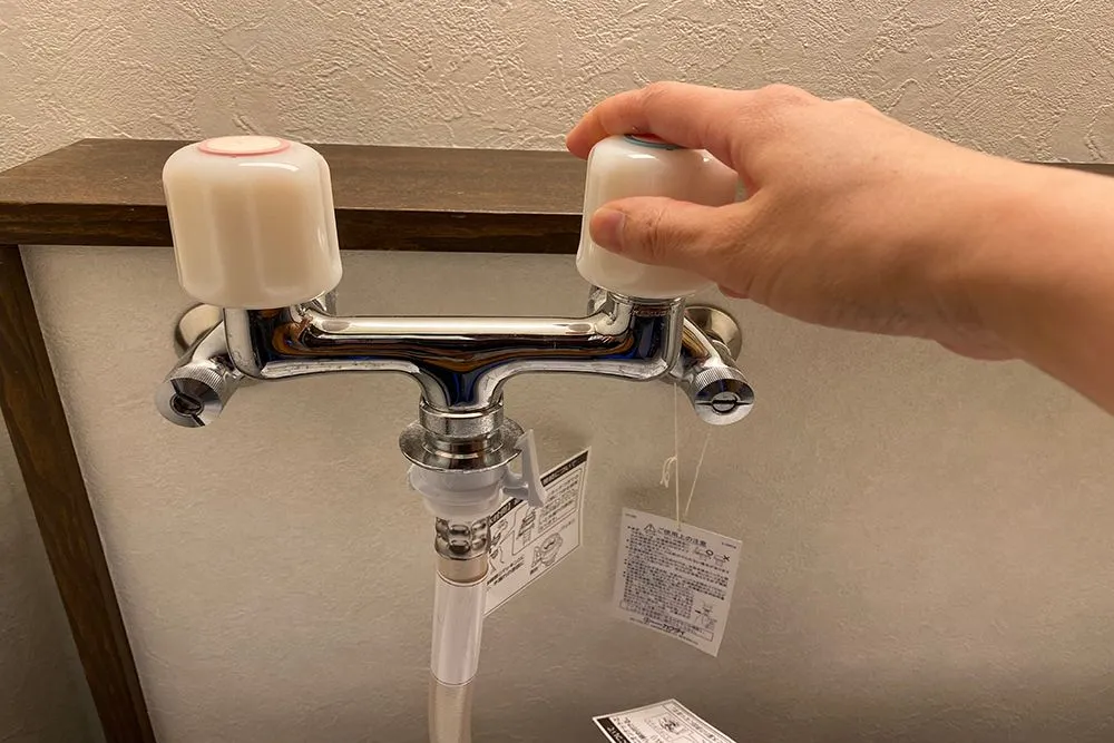 洗濯機の給水ホース/洗濯機/蛇口
