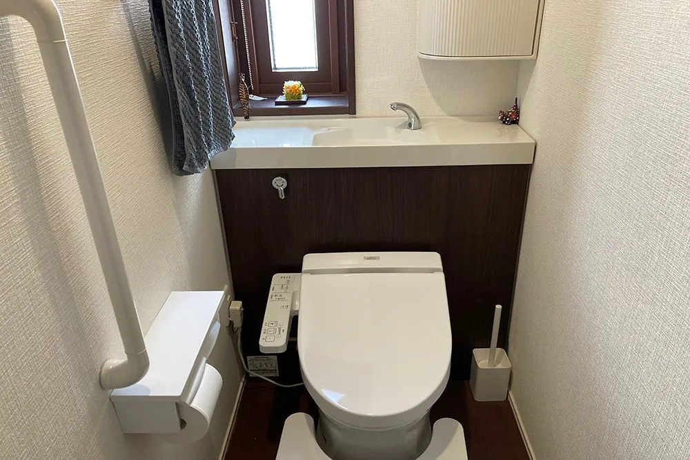 ウォシュレットの後付け