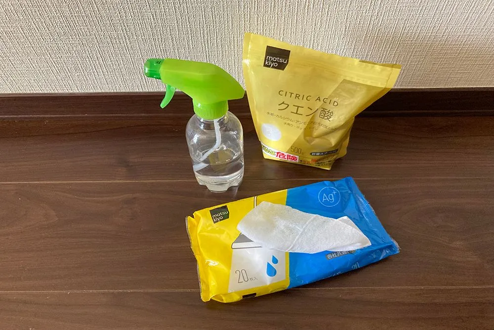 トイレ掃除グッズ/シート/クエン酸