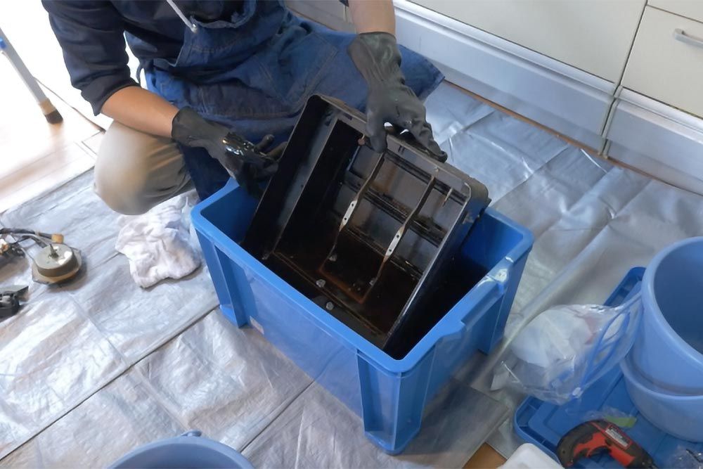 換気扇の分解クリーニング