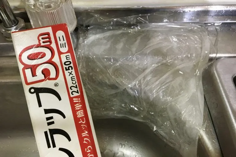 シンクの掃除