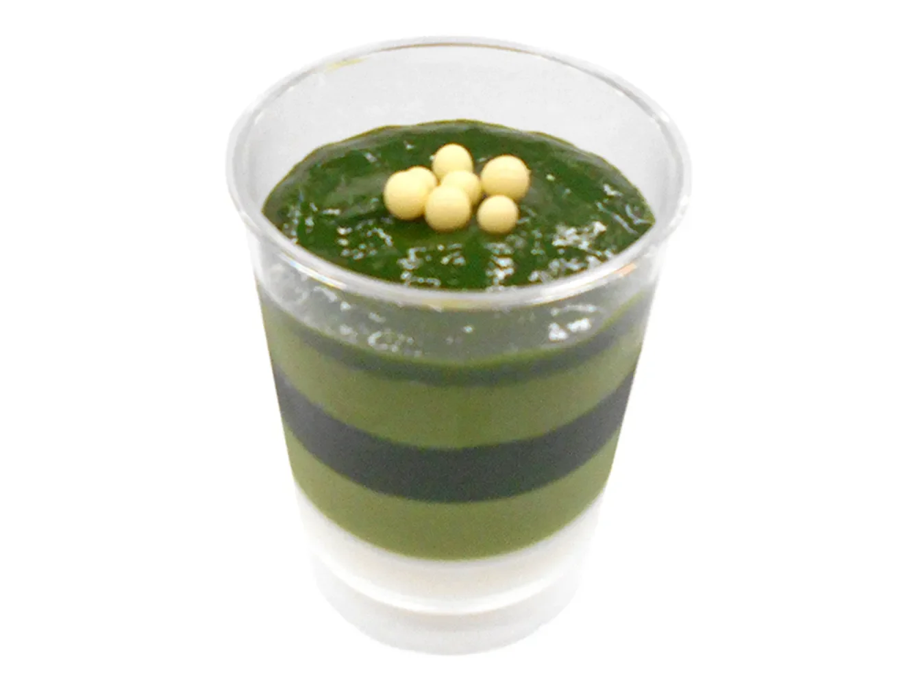しましまドルチェ　宇治抹茶のパンナコッタ