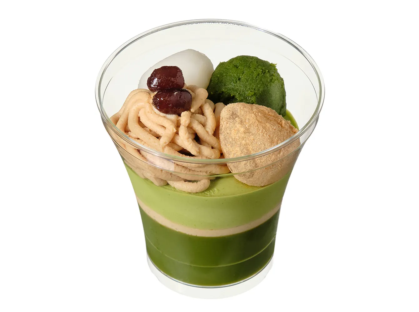 宇治抹茶と和栗のパフェ