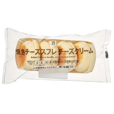 焼きチーズスフレ チーズクリーム