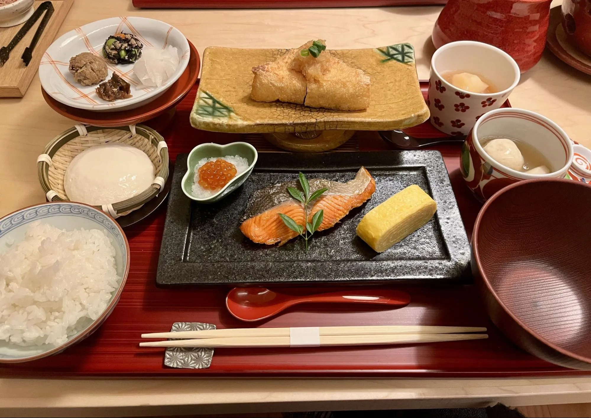界 秋保：朝食