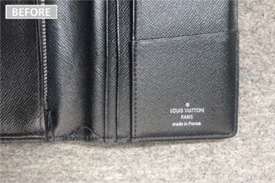 ルイ・ヴィトンの財布のほつれ縫い