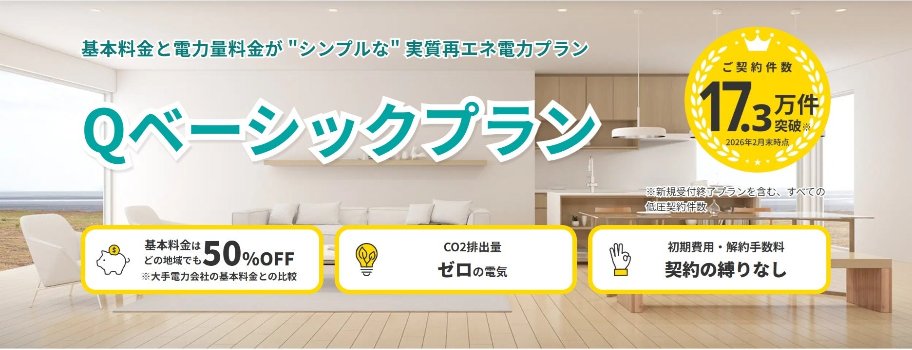 キューエストでんきQベーシックプラン