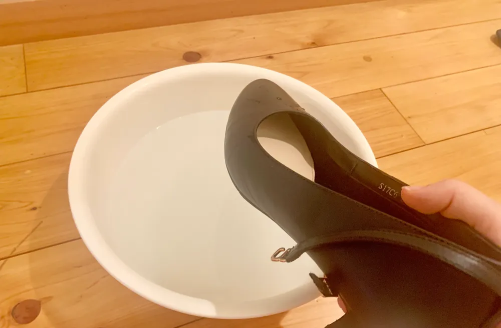 パンプスの洗い方