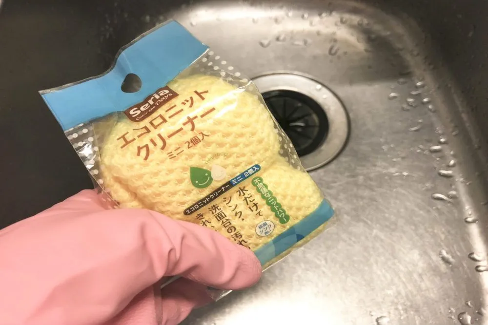 セリアの掃除グッズ/エコロニットクリーナー