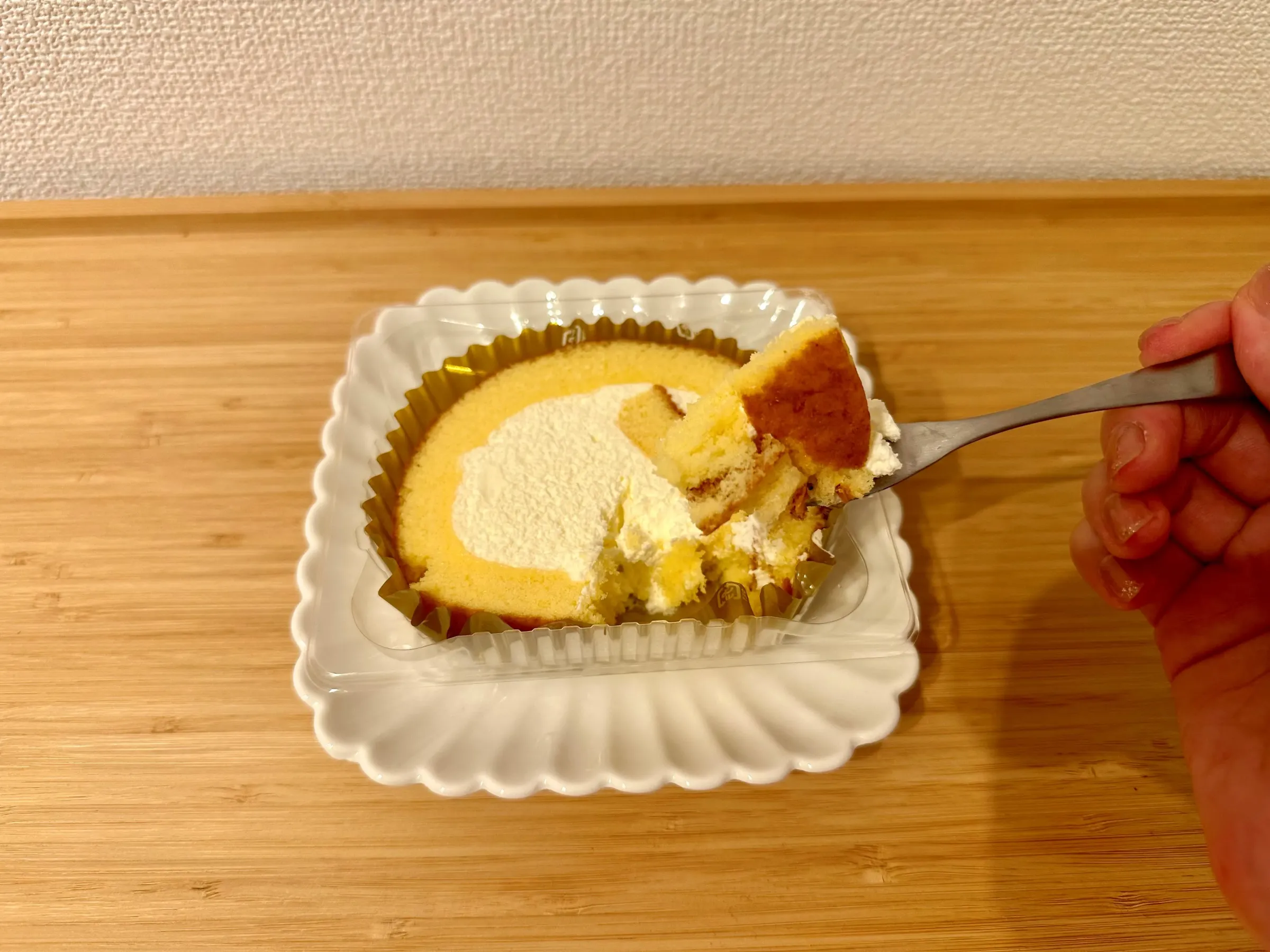 ふんわりロールケーキ