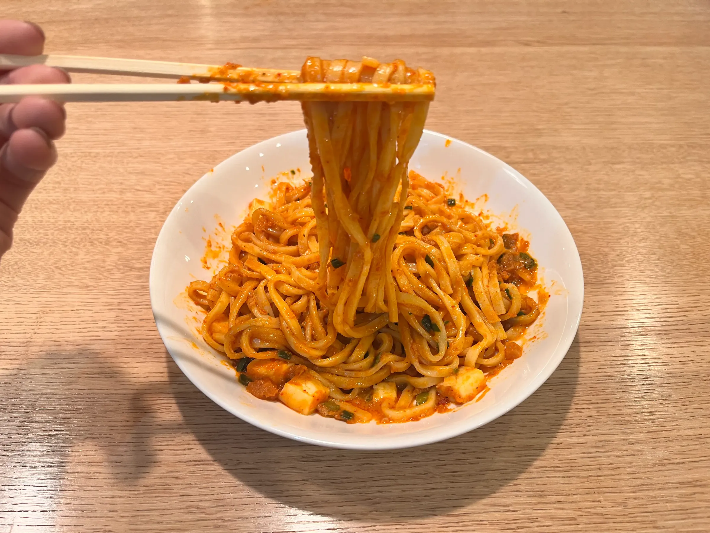 蒙古タンメン中本汁なし麻辛麺