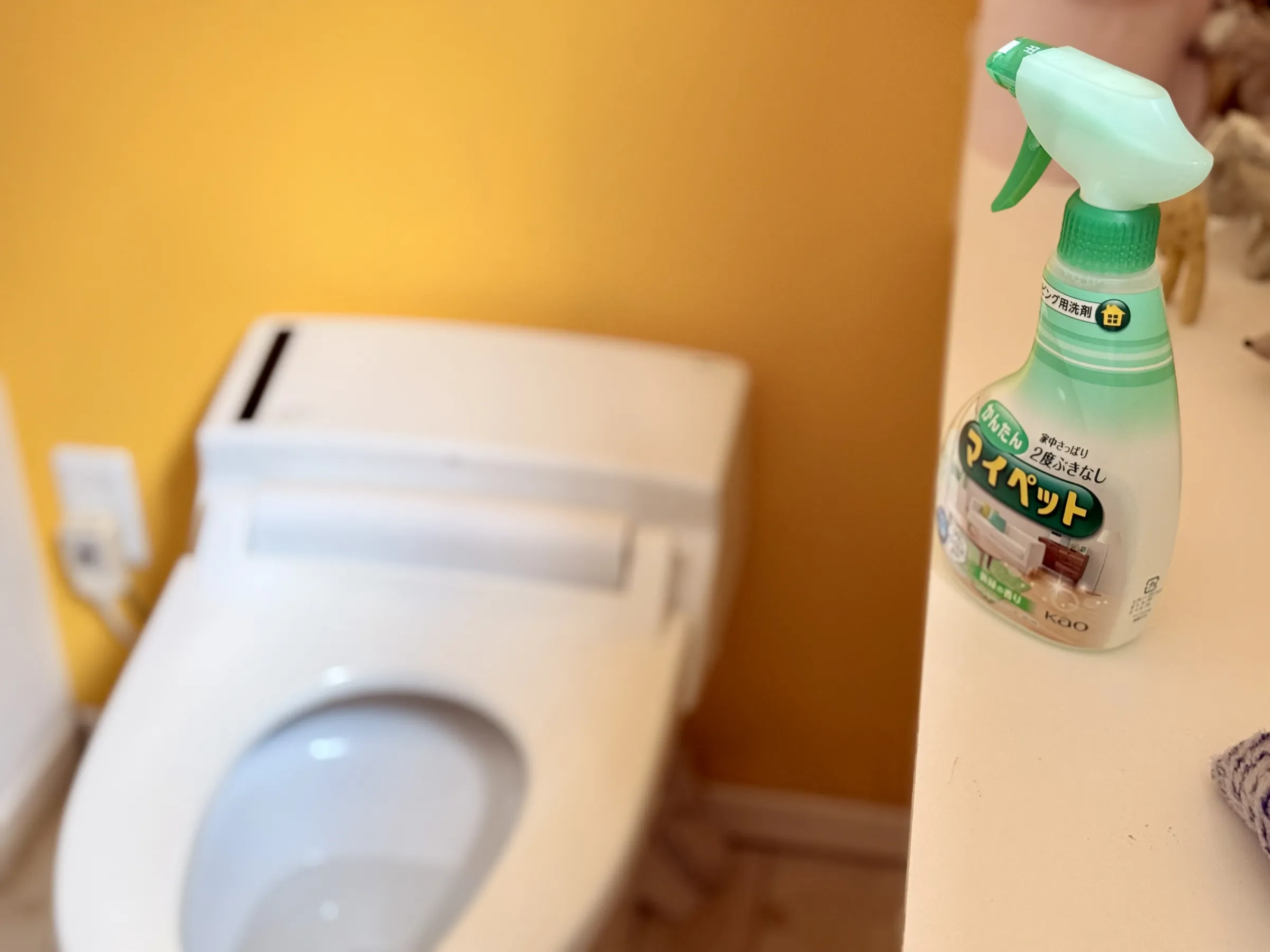 トイレで使うかんたんマイペット
