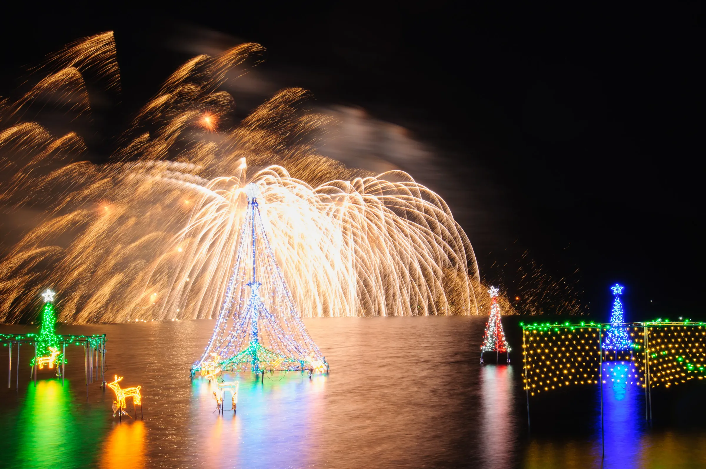 榛名湖イルミネーションフェスタ/イルミネーション/群馬