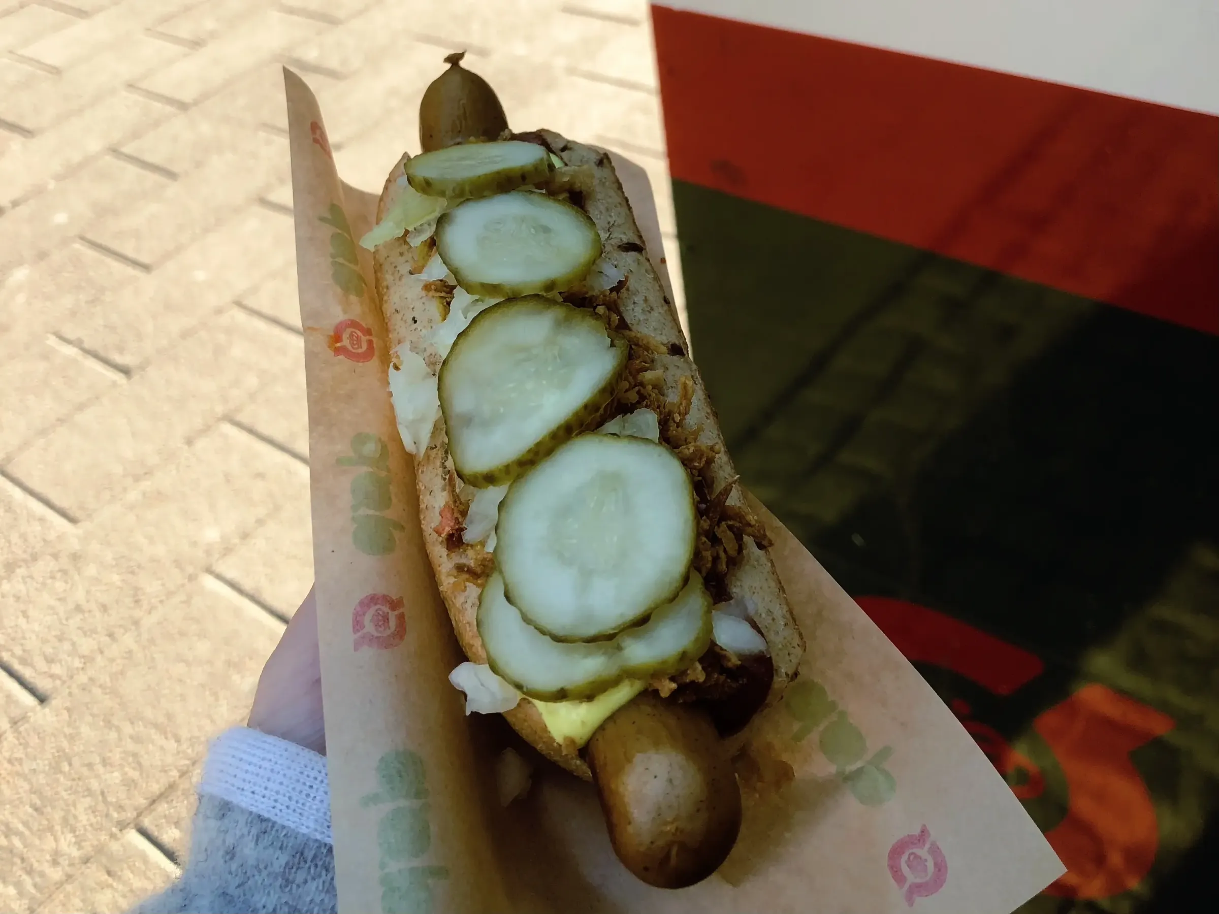 コペンハーゲンのホットドック