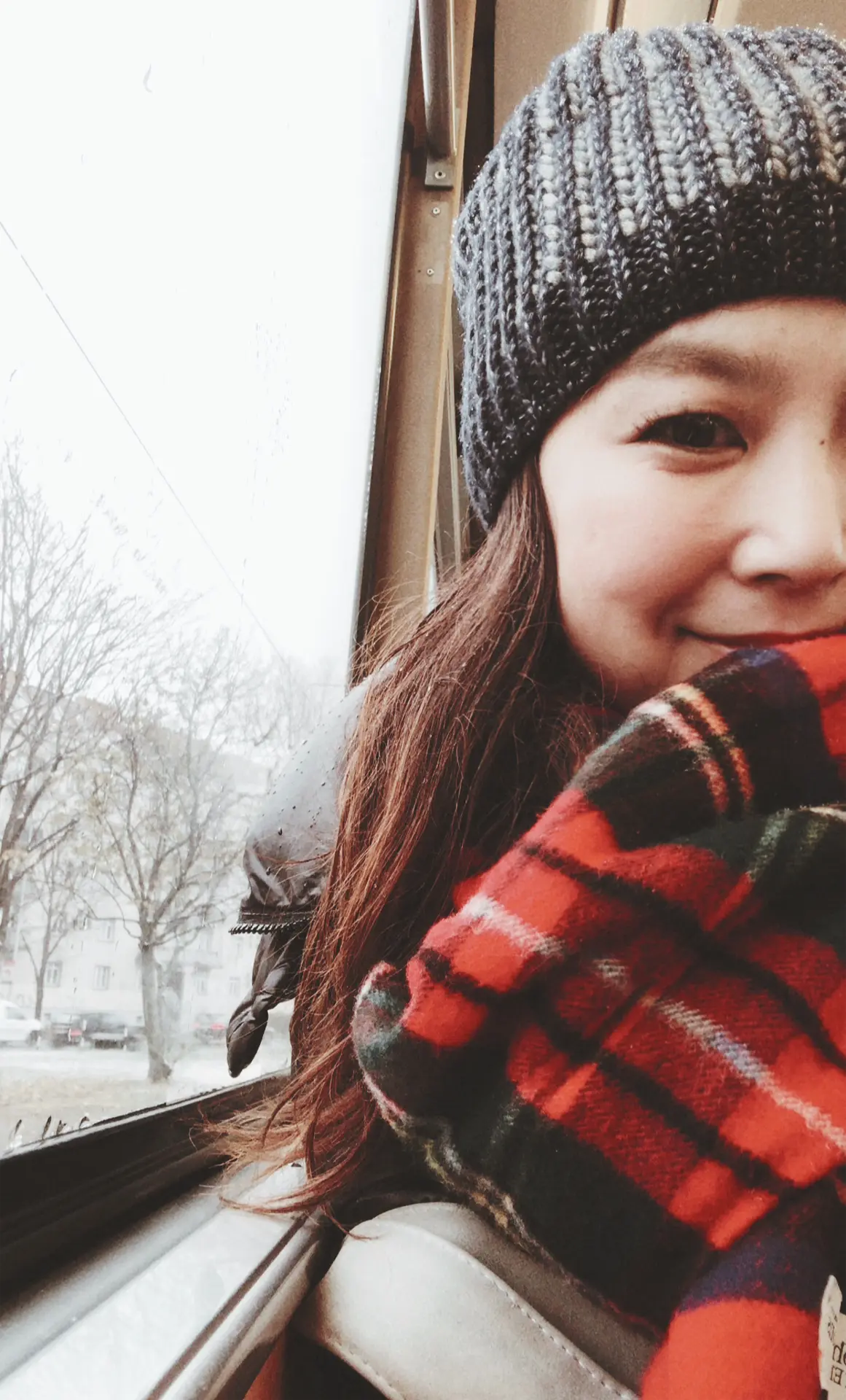 ジョンストンズのカシミヤストール