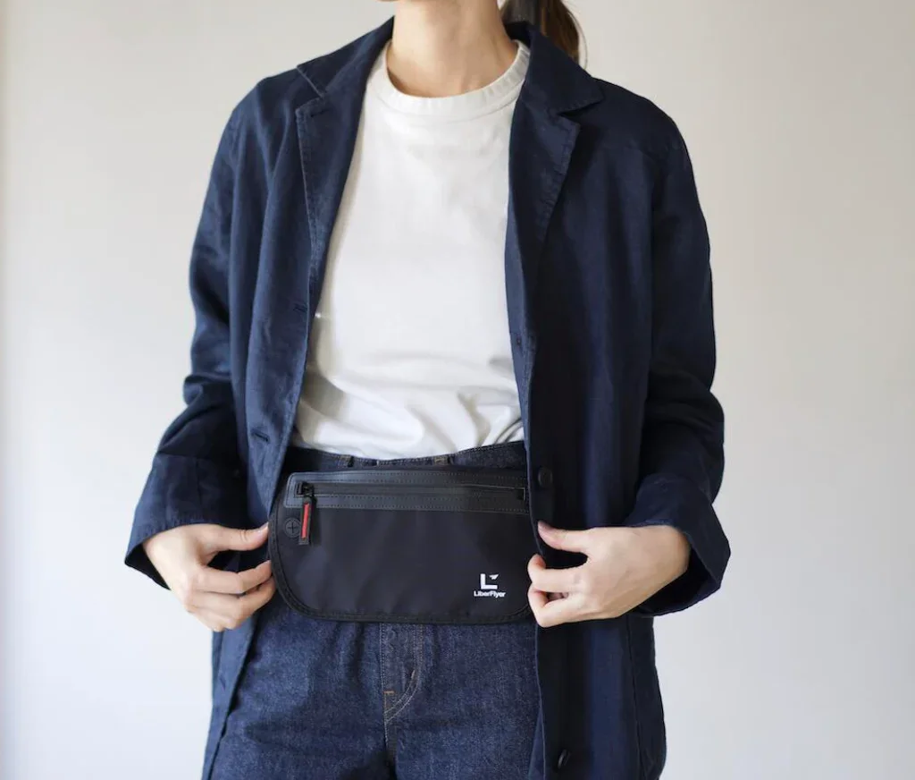[LiberFlyer] セキュリポ（SECURIPO）セキュリティウエストポーチ 