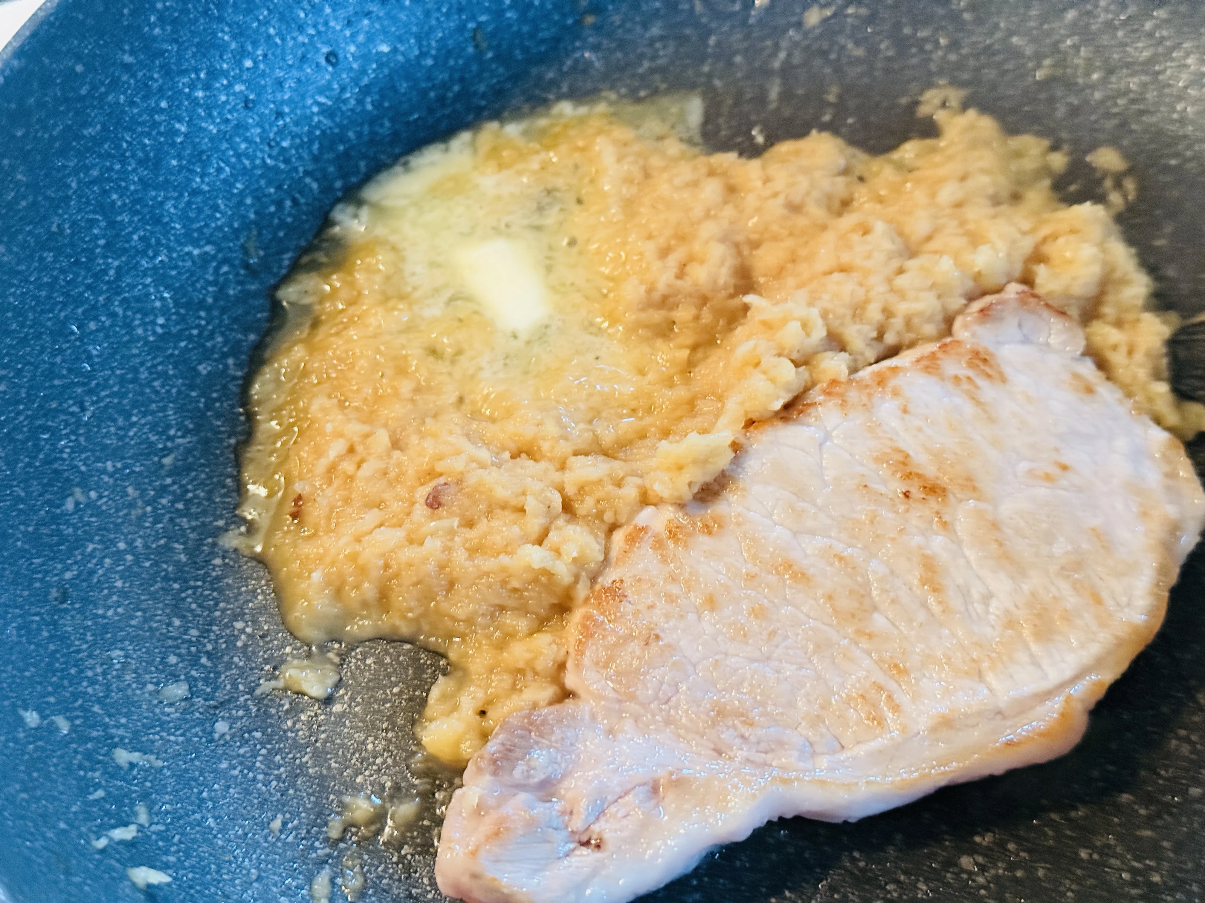 アップルジンジャーソースのポークソテー