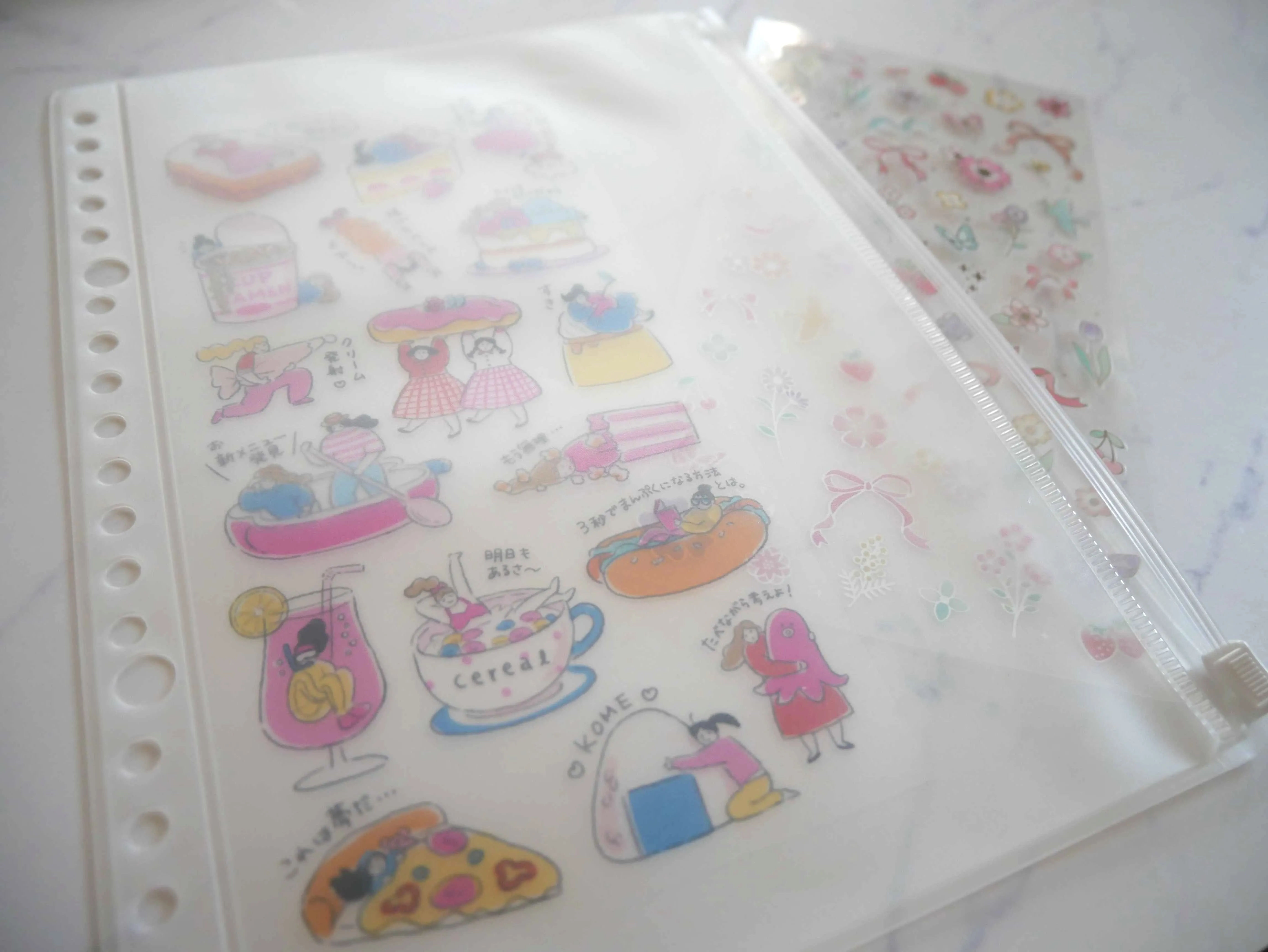 シール帳／スライダーケース