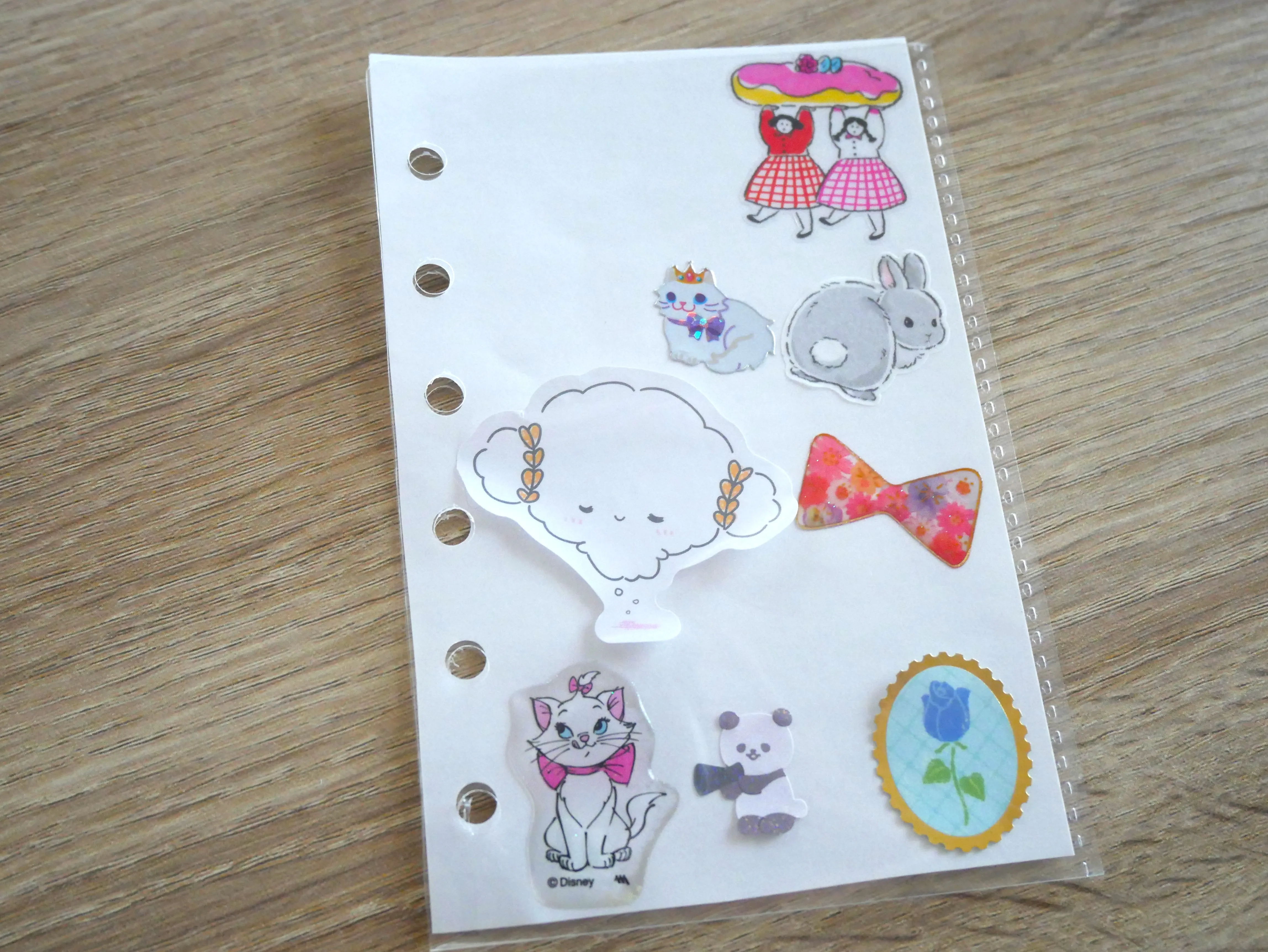 クリアファイル／シール台紙