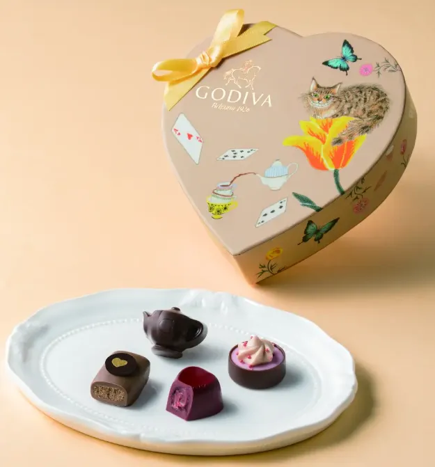 ゴディバ アリスのティーパーティ セレクション 6粒入