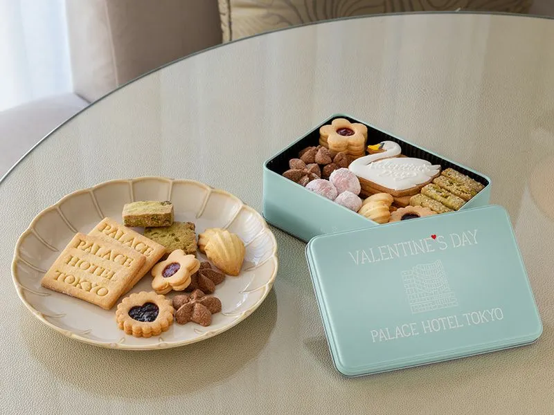 パレスホテル東京 クッキー缶 バレンタインエディション
