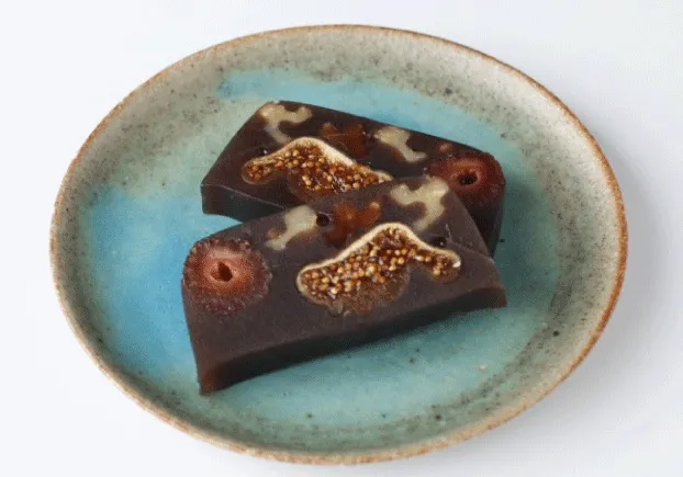 wagashi asobi ドライフルーツの羊羹