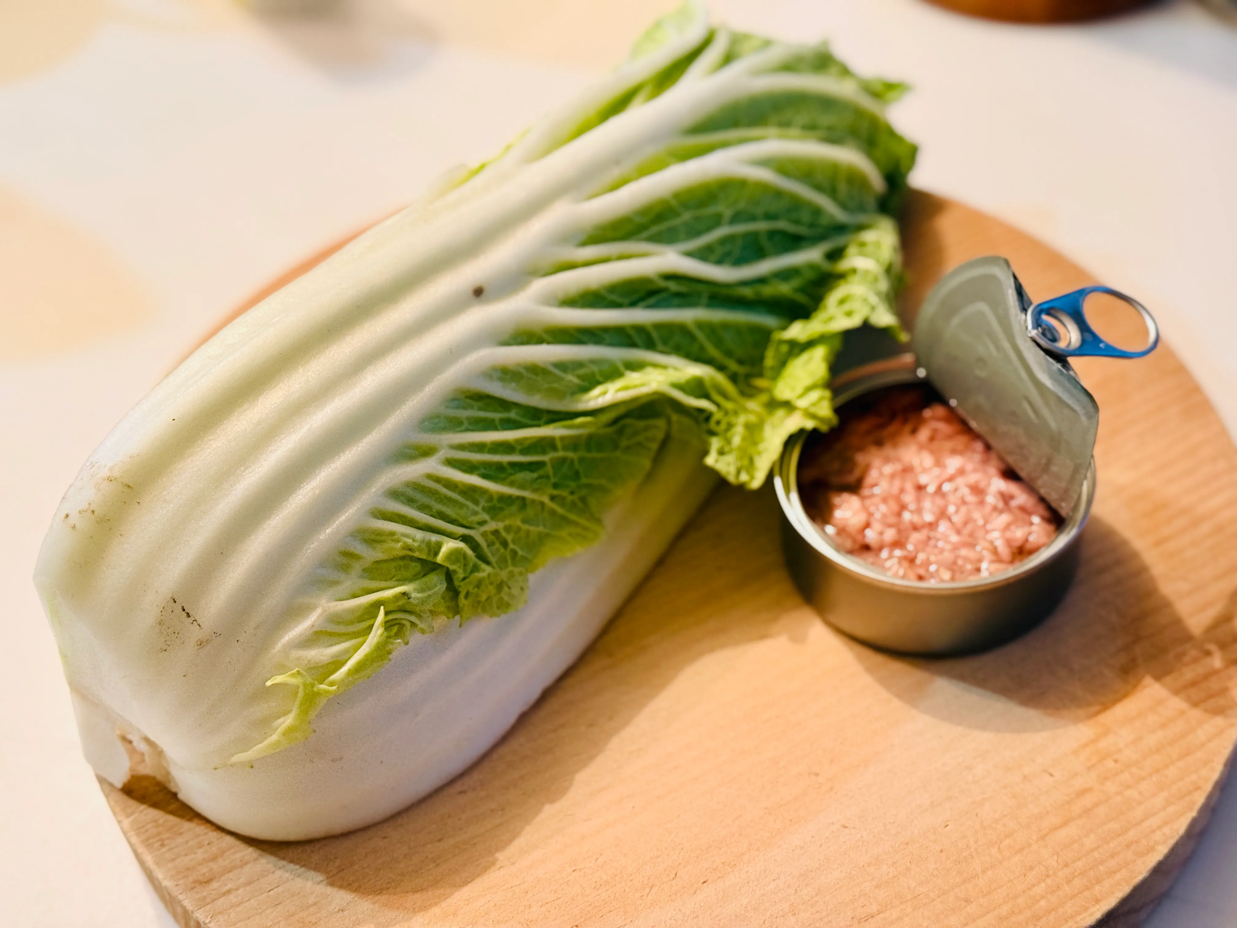 白菜とツナ缶