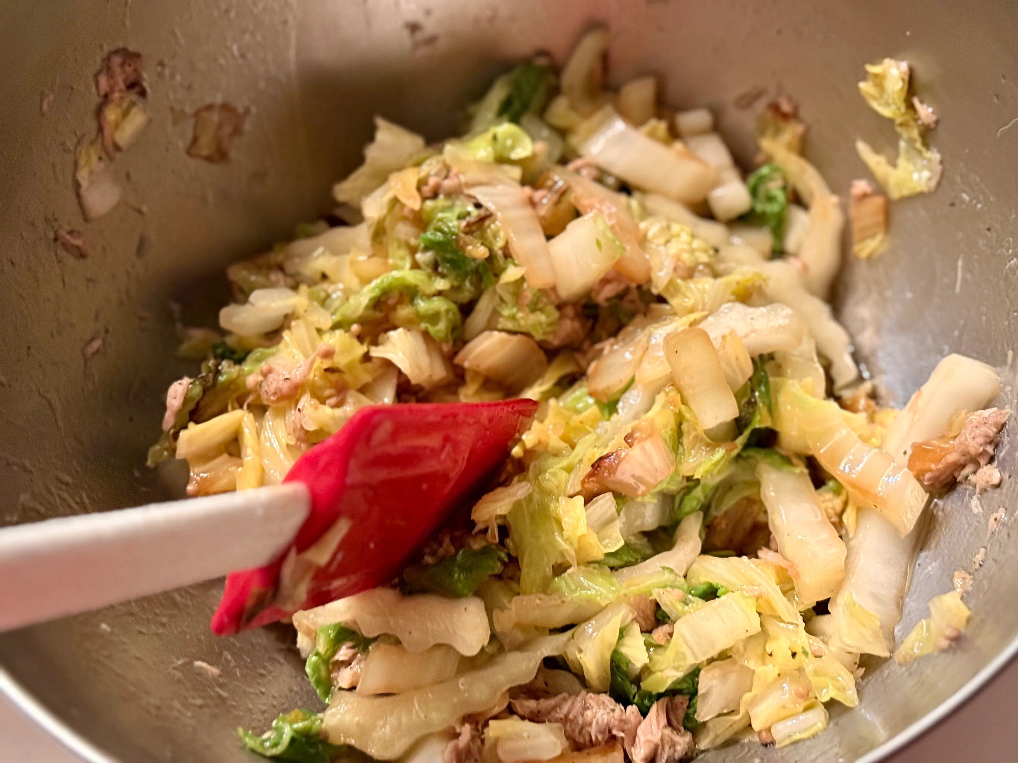 蒸し白菜のマリネ