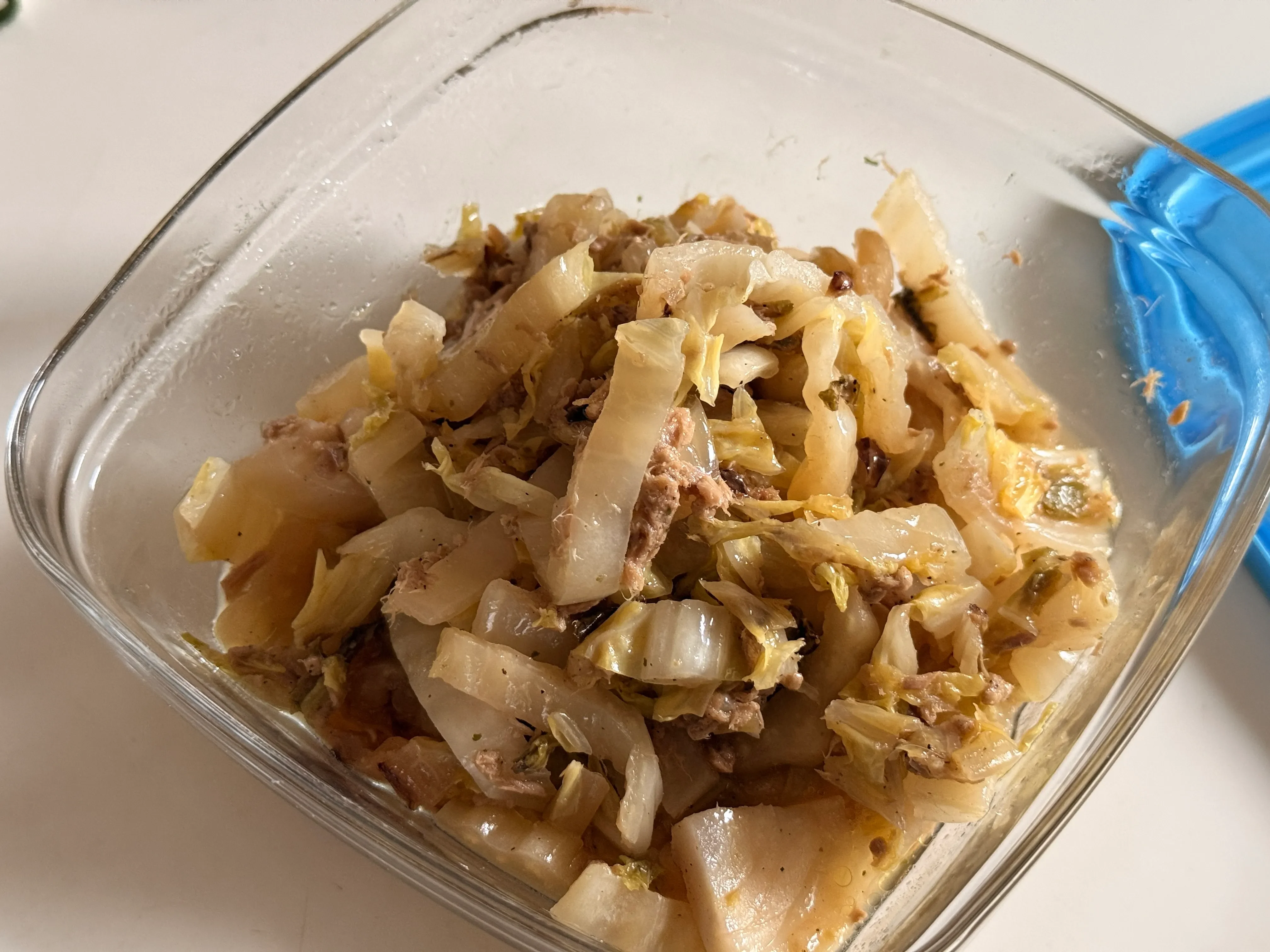 蒸し白菜のマリネ