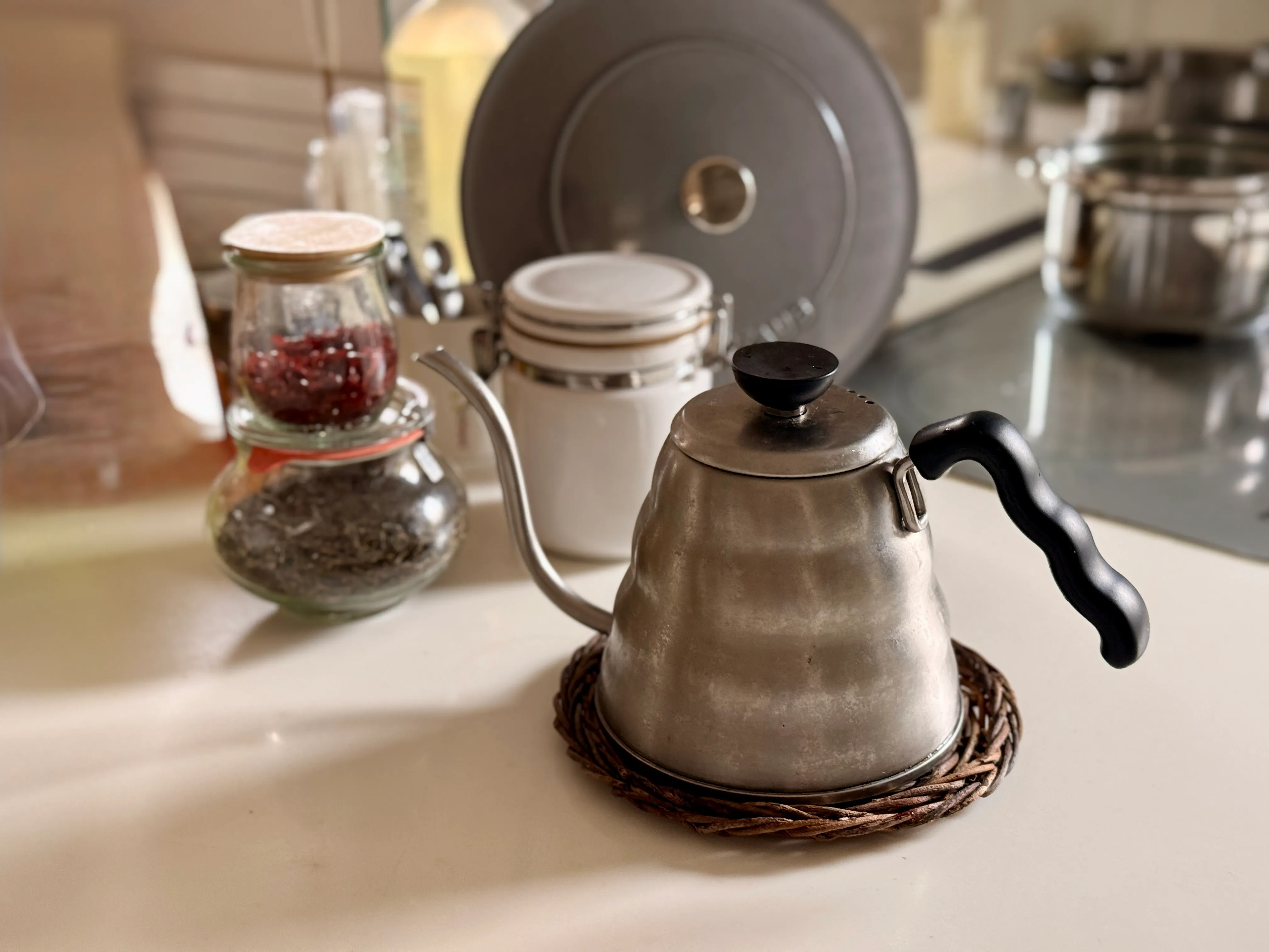 あけびの鍋敷き