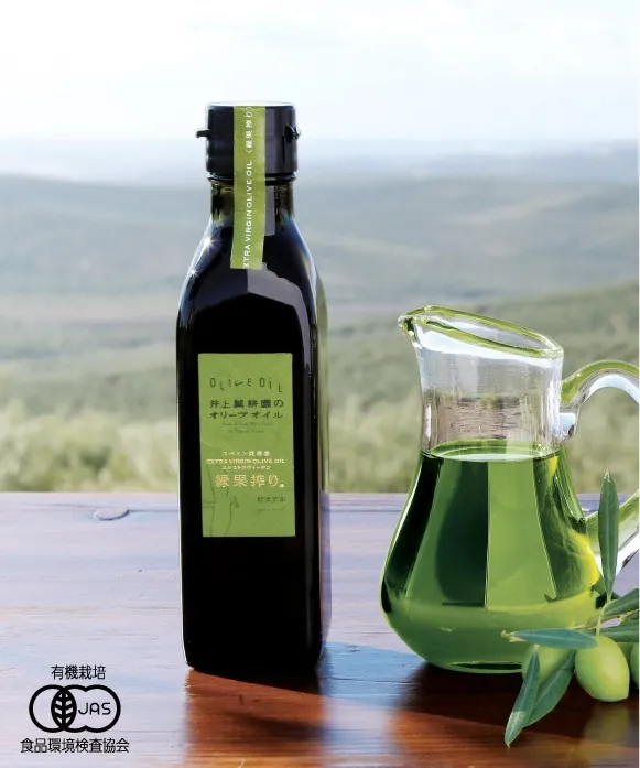 井上誠耕園 エキストラヴァージン緑果オリーブオイル