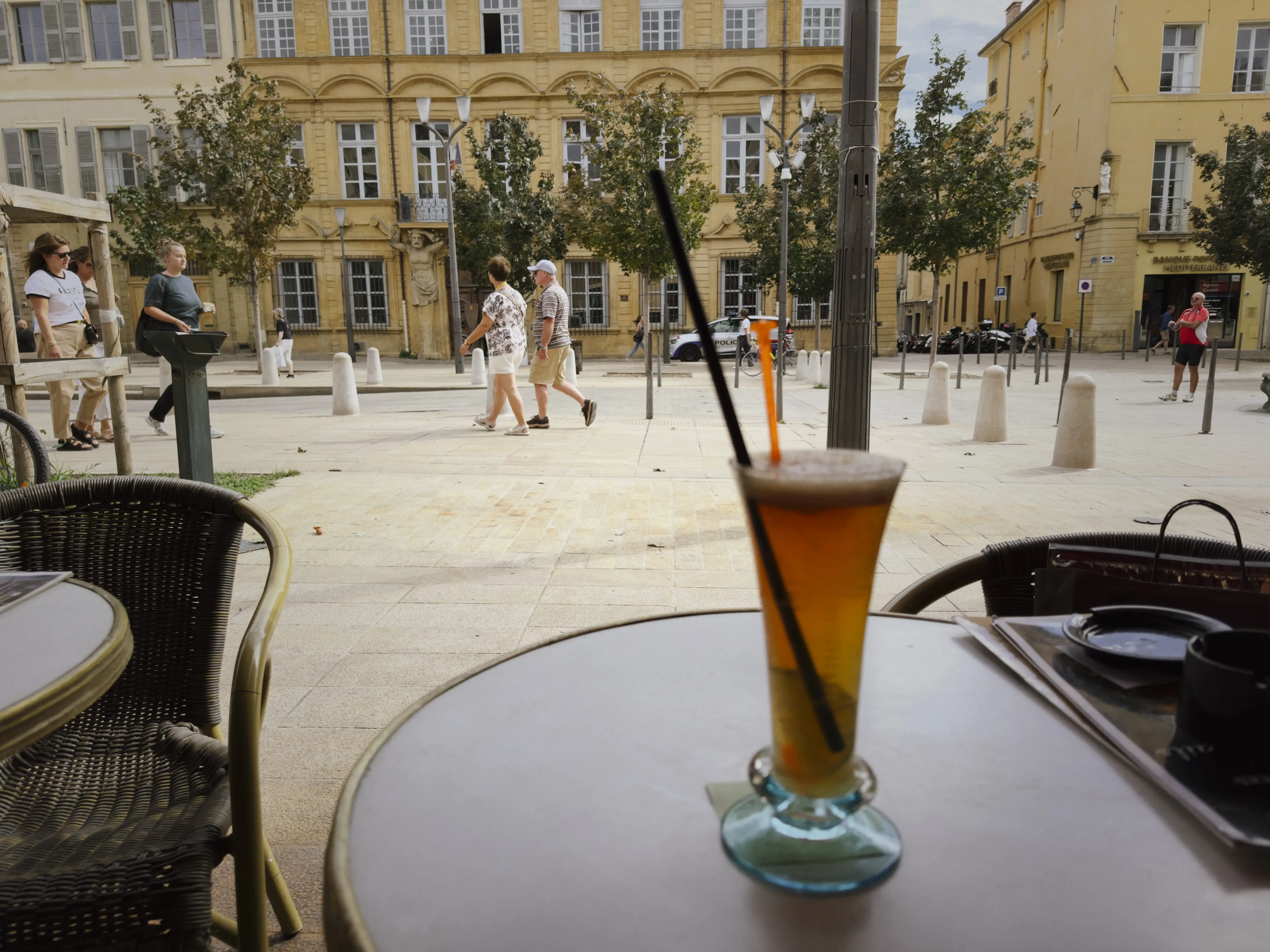 フランスのカフェ