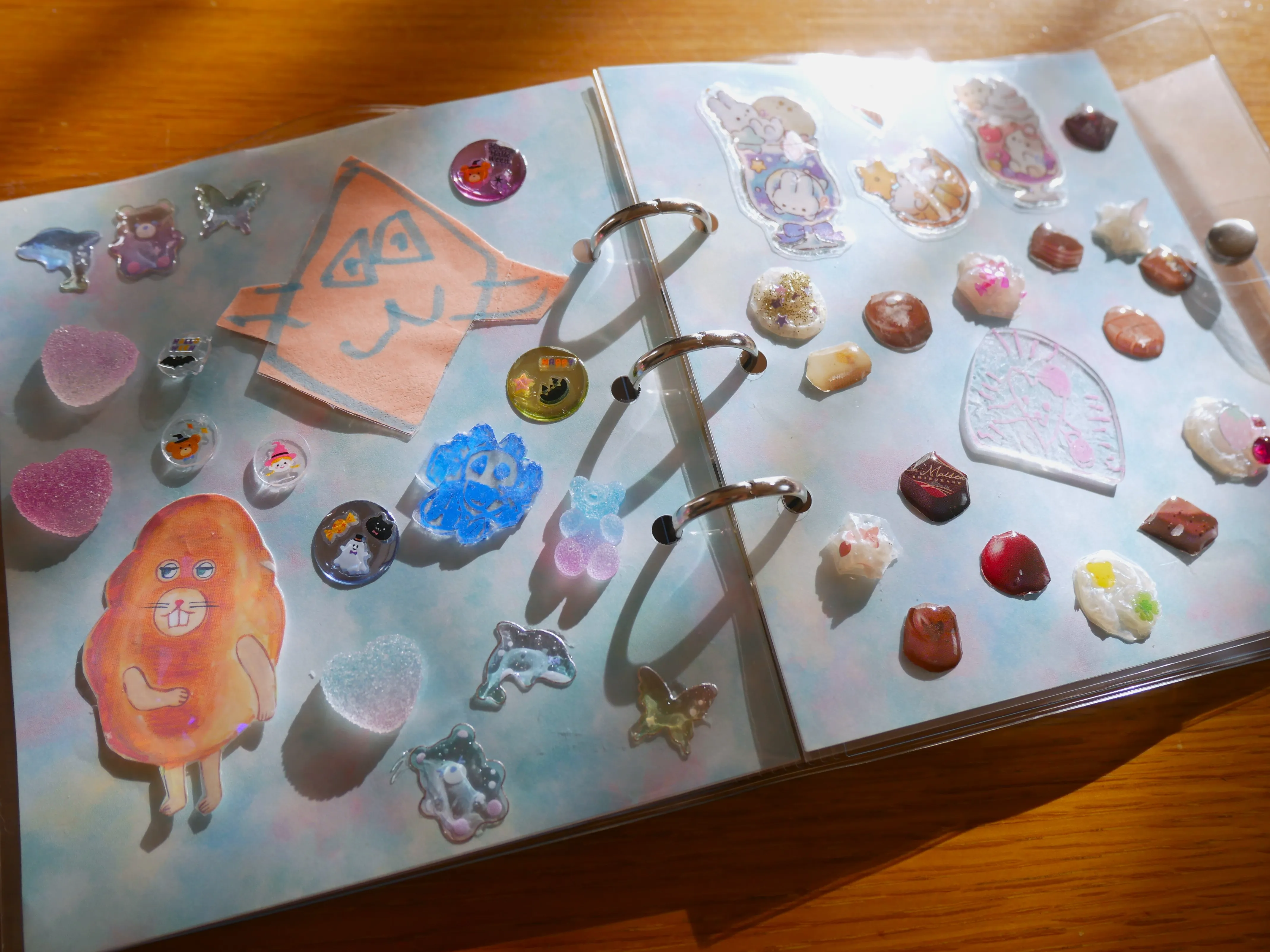 手作りシール／シール帳