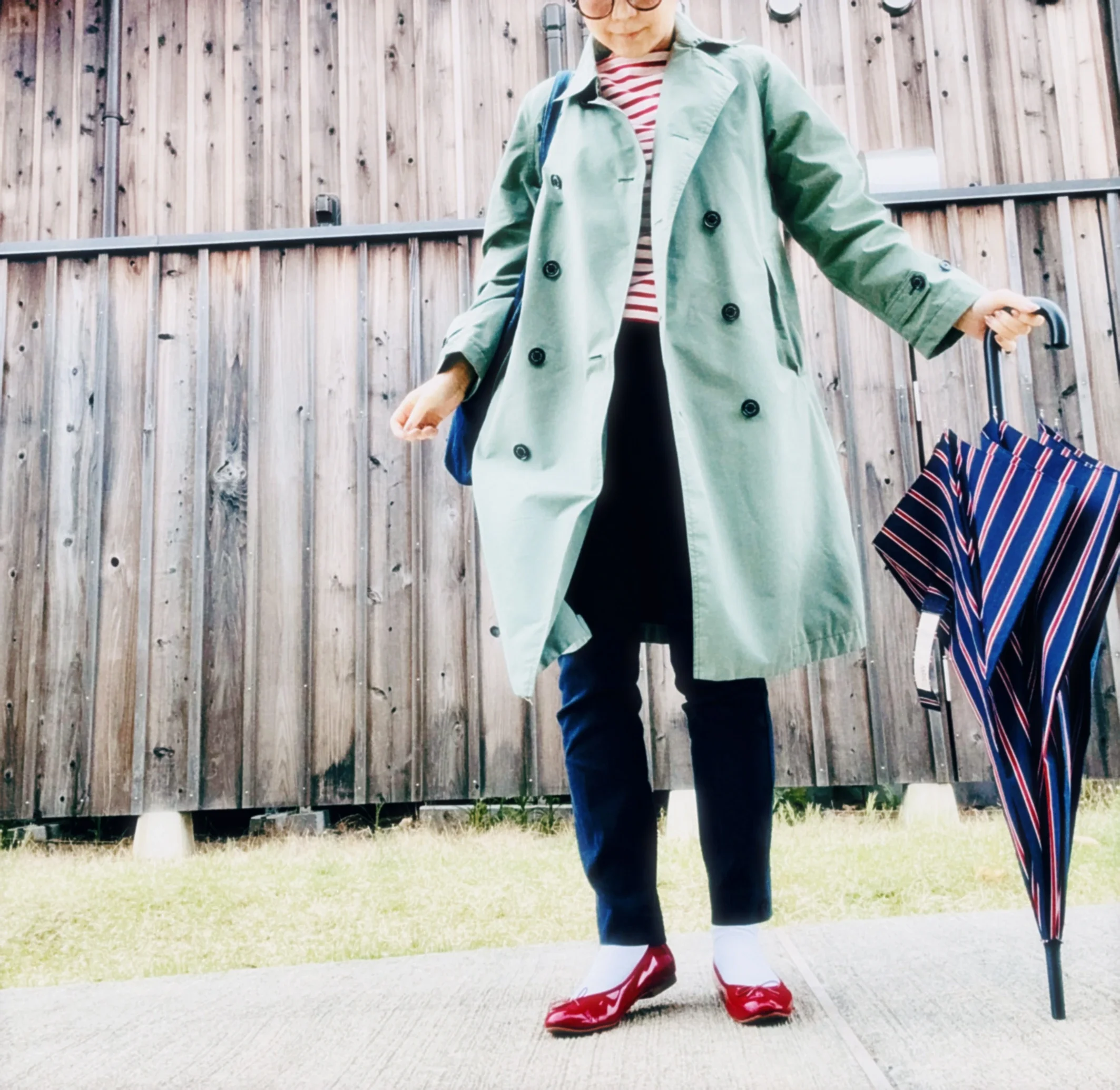 The North Faceのゴアテックストレンチ