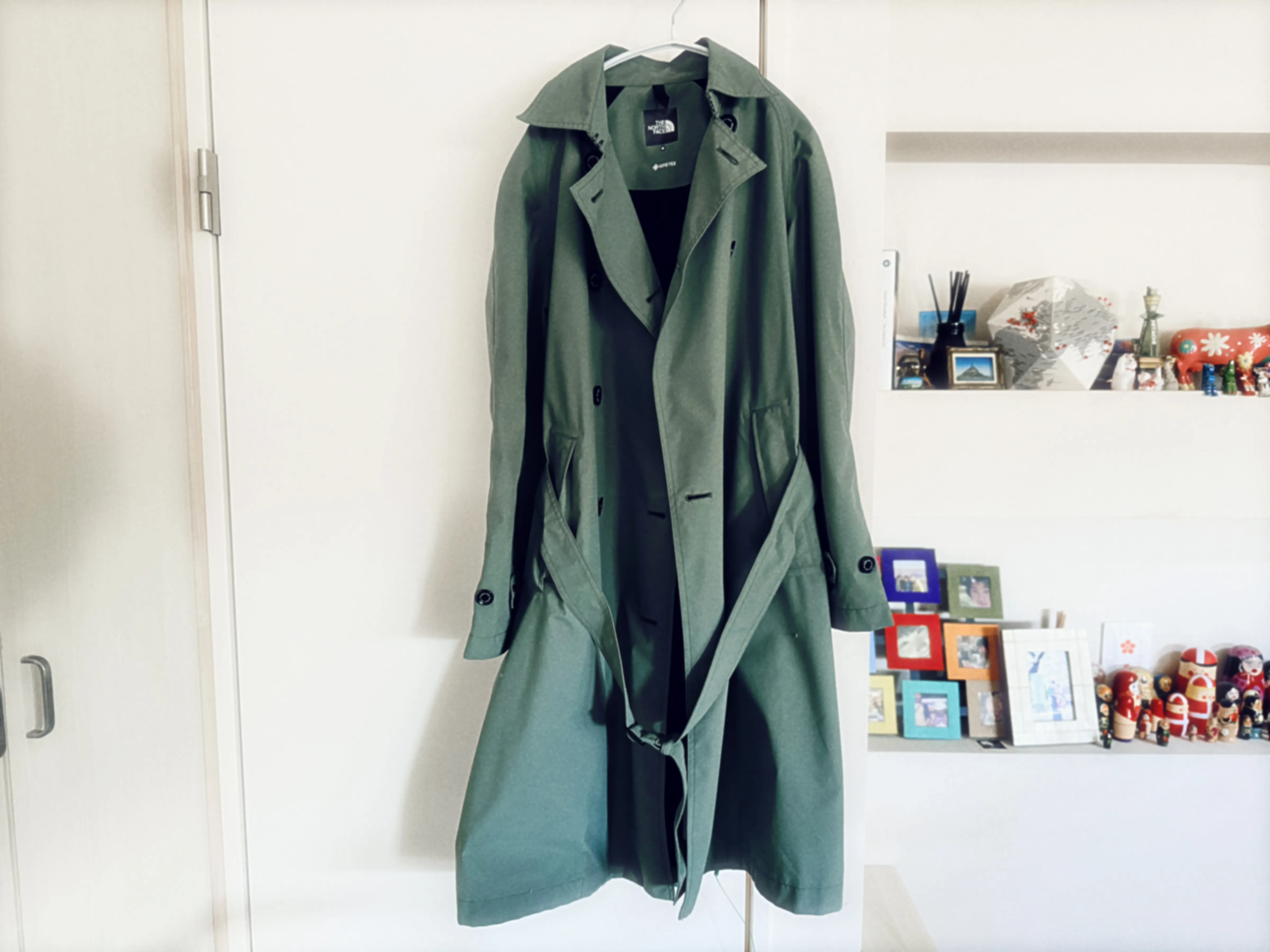 The North Faceのゴアテックストレンチ