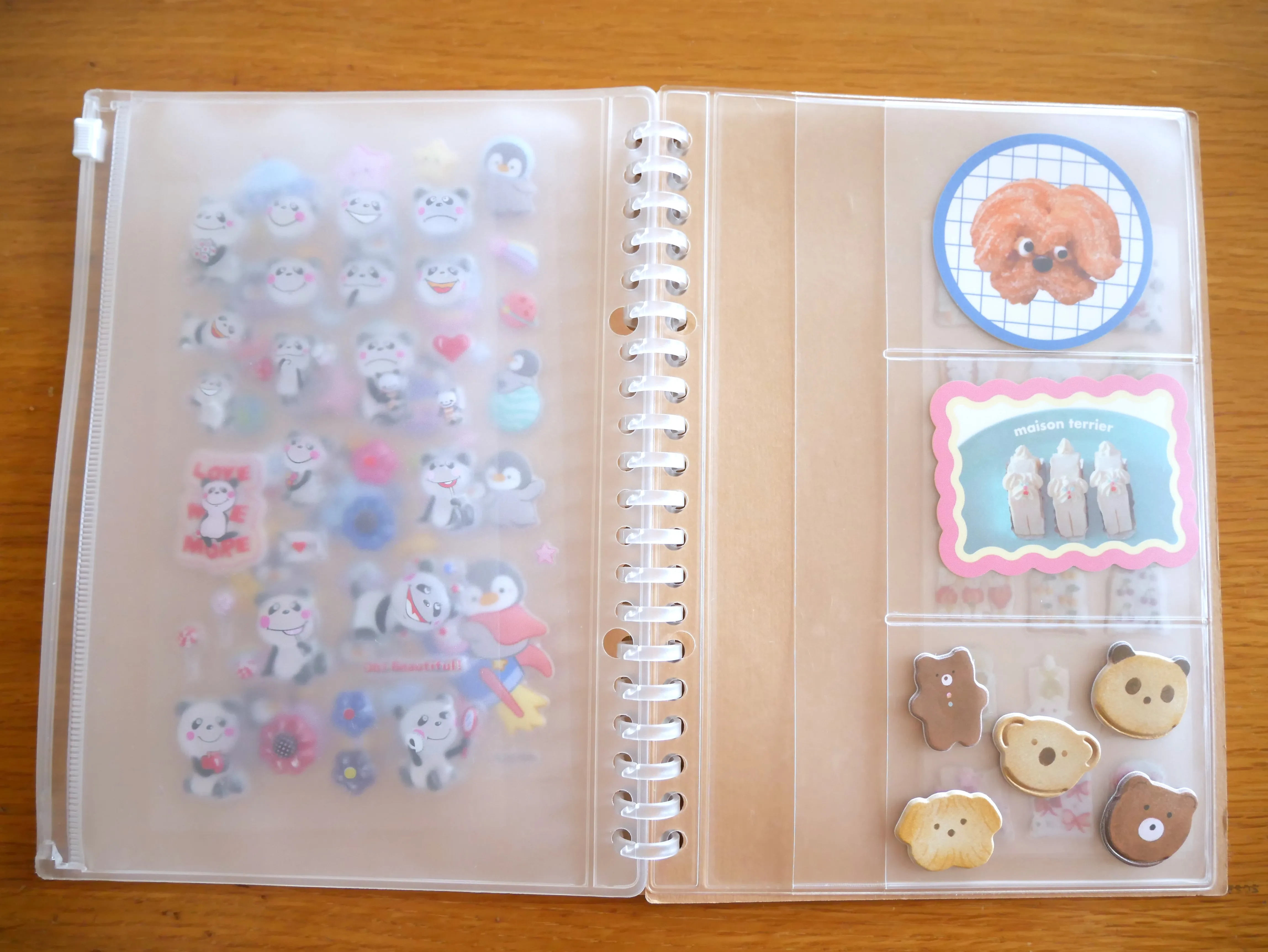 シール帳／無印良品